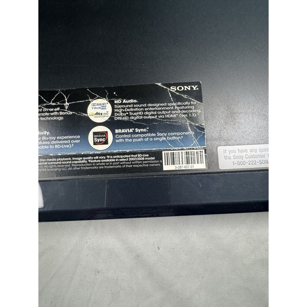 Sony BDP-S350 Blu Ray Disc DVD Player HDMI Tested Working No Remote - Picture 7 of 15